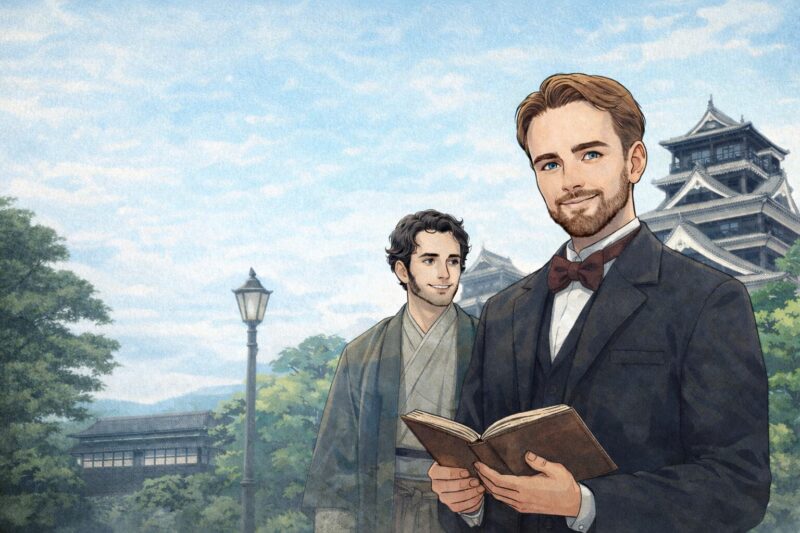 「ばけばけ」ヘブンの同僚、熊本の英語教師「ロバート・ミラー」とは？