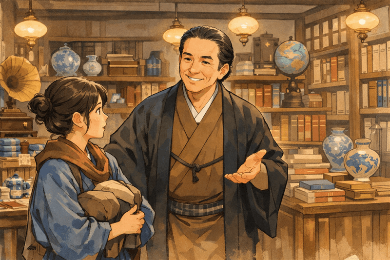 朝ドラ「風、薫る」清水卯三郎・瑞穂屋とは？