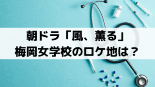 「風、薫る」梅岡女学校のロケ地はどこ？茨城県・土浦第一高等学校(旧制土浦中学校)