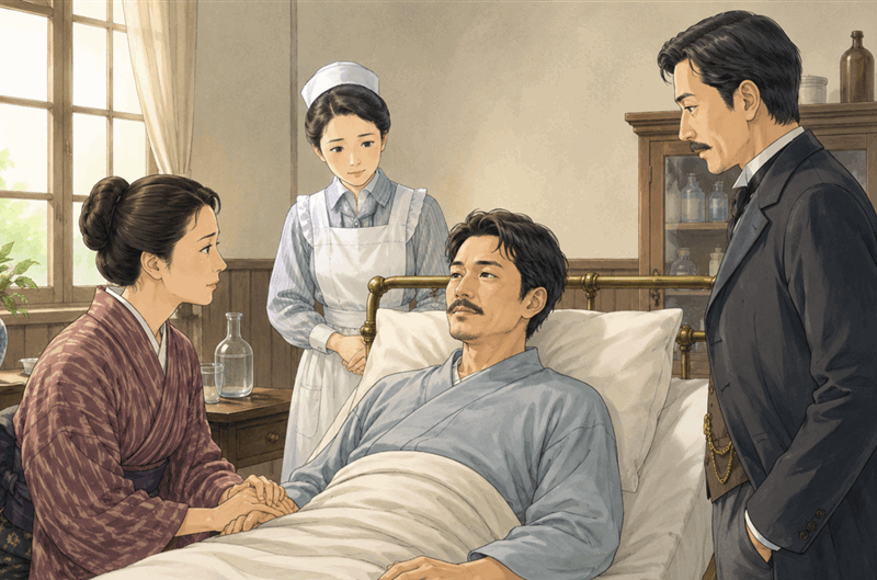 「風、薫る」山本辰治は大腸がんの手術を受けることに