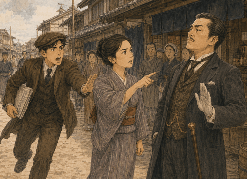 「風、薫る」横沢公輔(井上祐貴)は新潟の新聞記者｜【第78話】から登場