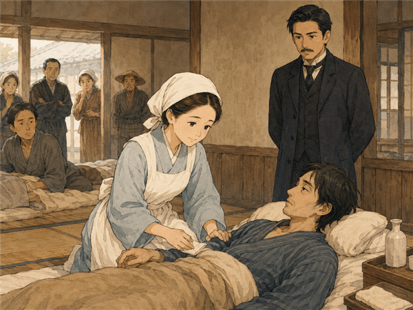 「風、薫る」柳生藤次とは？中村倫也が演じる東京から来た赤痢患者