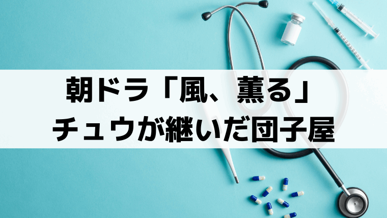 「風、薫る」田之上屋とは？チュウが継いだ団子屋メニュー・蒸麺包パン｜相馬愛蔵の史実
